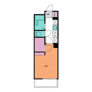 フローラ西船【3階】の間取り