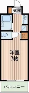 シンセリティ野中【3階】の間取り