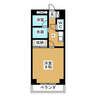 ANNEX UEDA【3階】の間取り