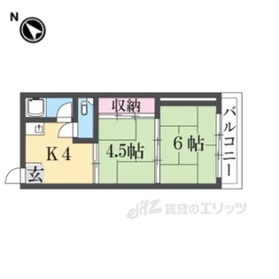 壱分マンション【3階】の間取り