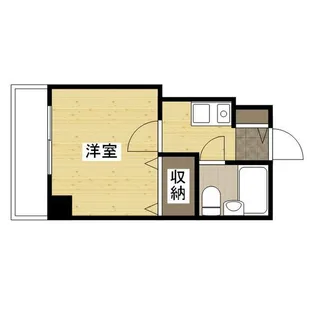 森川ビル【4階】の間取り