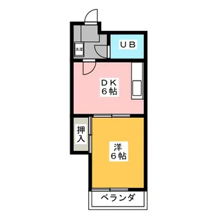 ヴェルデ平針南【6階】の間取り