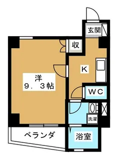 レドモンド烏丸【3階】の間取り