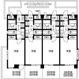 シマネ第2ビル【2階】の間取り