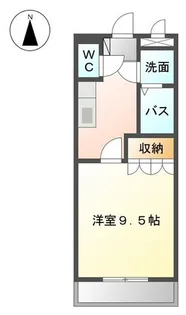 アメニティ市原【2階】の間取り
