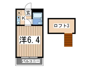 オッコーララ金沢文庫【2階】の間取り