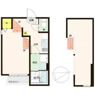 シュッツェ青葉【2階】の間取り