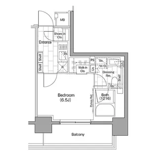 東京都台東区駒形1【マンション】の間取り