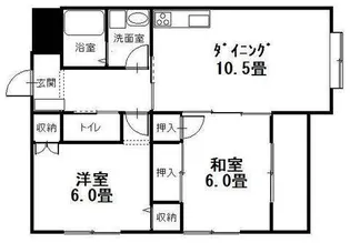 広島県呉市広古新開7【マンション】の間取り