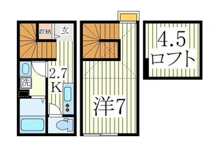 グレースシティ南柏の間取り