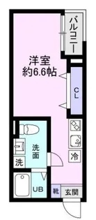 APT柴又【1階】の間取り