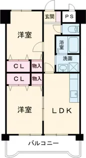 マンションドーチェスター【4階】の間取り