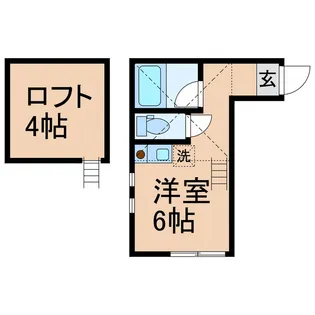 神奈川県横浜市保土ヶ谷区霞台【アパート】の間取り