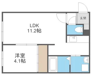 JB千歳【2階】の間取り