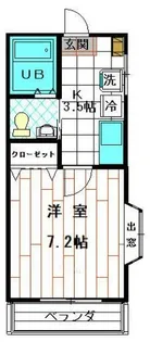 ソレイユ・ドゥ【1階】の間取り