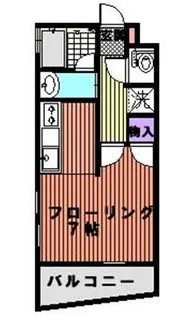 フレイグランス【2階】の間取り