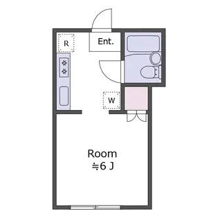 メゾン美光【1階】の間取り