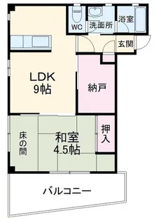 大硬ビル【1階】の間取り
