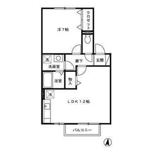 プラナスガーデン【2階】の間取り