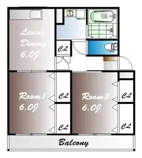 フォーエバーレジデンス今【2階】の間取り