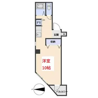 東京都大田区大森北4【マンション】の間取り