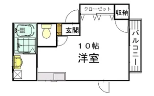 クローバー串戸【2階】の間取り