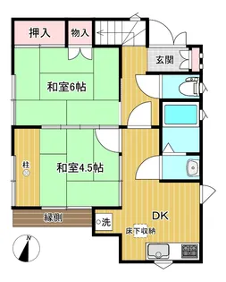 東京都東久留米市神宝町1【一戸建】の間取り