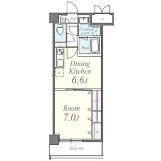 フローラ【2階】の間取り