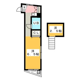 シャトレー彰【2階】の間取り