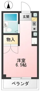 ホワイトウイング片倉I【1階】の間取り