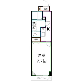 ネルメッツォ国分寺【2階】の間取り