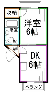 東京都杉並区天沼2【マンション】の間取り