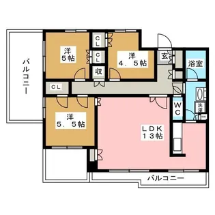 東京都文京区大塚5【マンション】の間取り