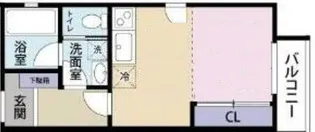 ALVINESS D JUJO【2階】の間取り