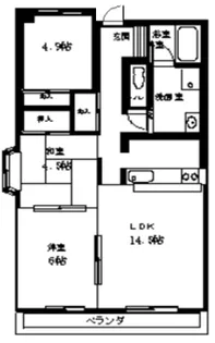 パークスクエア松代【2階】の間取り