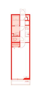 リブリ・材木座【2階】の間取り