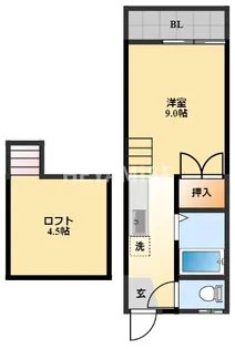 アメニティ参番館【2階】の間取り