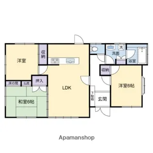 宮崎県宮崎市江平東町【一戸建】の間取り