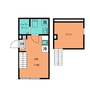 テラス金町【1階】の間取り