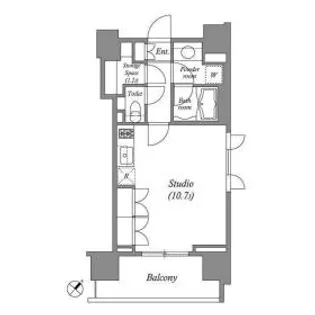 東京都文京区千駄木3【マンション】の間取り