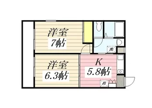 グロリアスI【2階】の間取り