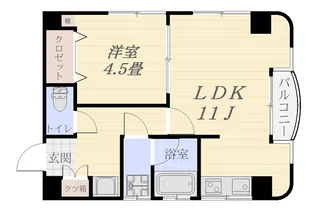 Kagoshima Plaza BLD.【4階】の間取り