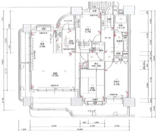 シティライフ西原【7階】の間取り