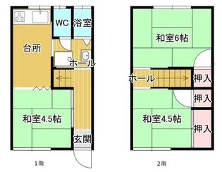 コーポ佐野の間取り