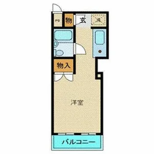 東京都小平市花小金井4【マンション】の間取り