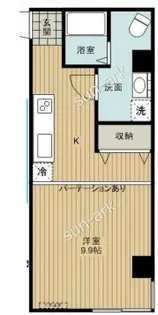 第一吉野ビル【2階】の間取り