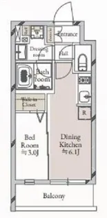 東京都世田谷区野沢3【マンション】の間取り