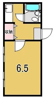 上賀茂松柏【3階】の間取り