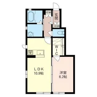 グランスクエア B【1階】の間取り