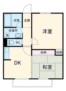 ミキレジデンス【2階】の間取り
